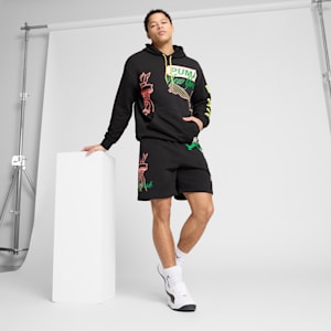 Wardrobe Essentials Bright Lights NYC Flagship Men's 7" Shorts, PUMA Black, extralarge